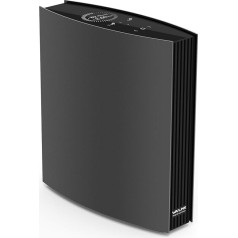 WAVLINK AC3200 divjoslu WLAN maršrutētājs (MU-MIMO, 4X Gigabit Ethernet un USB 3.0 savienojums, atbalsta vecāku kontroli un QoS) - kosmosa pelēks