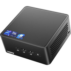 ASUS NUC 14 Pro, Intel NUC 14 Pro NUC14RVH Revel Canyon Mini PC, Core Ultra 7 155H CPU, Intel Arc GPU, 32GB RAM, 1TB SSD, Win 11, Mini dators 8K/4K Quad Display/WiFi 6E/BT 5.3/Thunderbolt 4