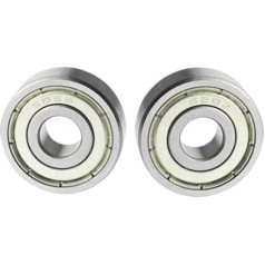 2/5 Teile/los 628ZZ 8 * 24 * 8 Rillenkugellager Miniatur Mini Lager 628ZZ 628-ZZ 8 * 24 * 8mm 52100 Chromstahl Material(5PCS)