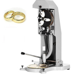 Schmuckherstellungsset, Ring-Innengravierer, manuell, doppelseitiger Zifferblatt-Ringgraviererer, Stempel, Schmuckgravierer, 1,5-2,0 mm, Buchstabenblock-Ringgraviermaschine für die I