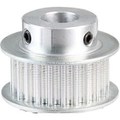 5M-24T Riemenscheiben-Innenloch 6/6,35/8/8/10/12/12/12,7/14/15/16/17/17/19/20 mm, Breite der Aluminium-Riemenscheibe 15 mm(10x3x1,4 mm)