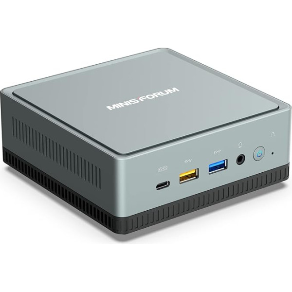 Mini dators MINIS FORUM, UM350 16GB DDR4 / 512GB SSD AMD Ryzen 5 3550H procesors, HDMI DP USB C ports, Radeon Vega 8 grafika, USB 3.1