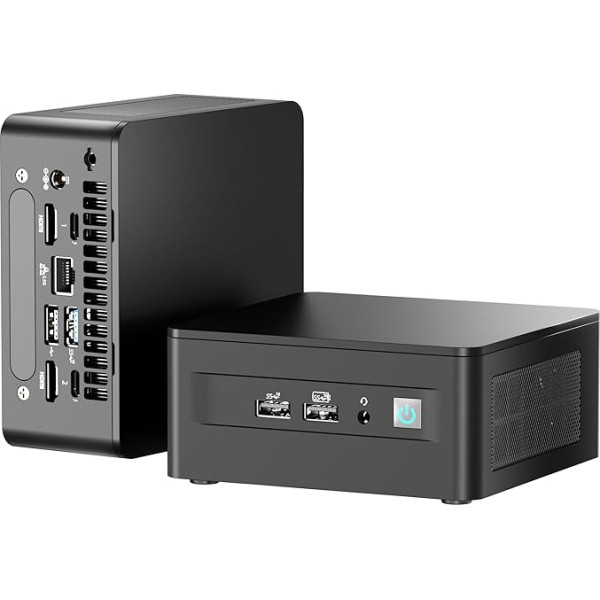 Intel NUC 12 Pro Mini PC Core i7-1260P | 12 kodolu 16 pavedienu Mini galddators Iris Xe Graphics | 16GB RAM 512GB SSD | Windows 11 Pro Desktop Mini Computer | Bluetooth 5.3 | WiFi 6E | Thunderbolt4