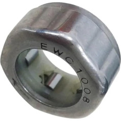 Stahl-Angelschnur-Radlager 10 x 16 x 8 mm, Einweg-Nadellager Ewc1008(2 gab.)