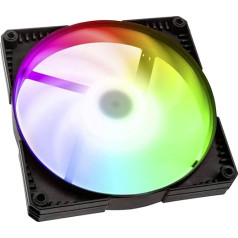 PHANTEKS SK PWM D-RGB ventilators - 140 mm, melns/balts