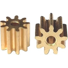 10 Stück 0,4 Modul 8/9/10/11/12/13/14/15/15/16/17/18 Zahn Kupferzahnrad kleines Modul Stirnrad 2,98 mm Loch(11 zobu biezs 4 mm)