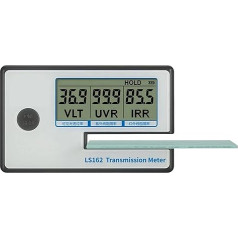 Lichtdurchlässlässigkeit für Messfilme Tragbares Fenstertönungs-Transmissionsmessrät, 162 Messunn der IR-Unterdrückung, UV-Blockierungsrate, Durchlässigkeit for sichtbares Licht Akkurate Messung (Color :