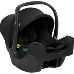 Graco SnugLite™ i-Size R129 bērnu autokrēsliņš, no dzimšanas līdz aptuveni 12 mēnešiem (40-75 cm), viegls, saderīgs ar ISOFIX SnugTurn™ i-Size R129 (atsevišķi), ieliktnis jaundzimušajam, melns, pusnakts