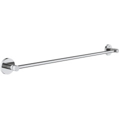 GROHE Start 41178000 Bath Towel Holder (Stitch Size 600 mm, Material: Metal, Concealed Fixing), Chrome