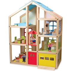 Melissa & Doug Koka leļļu māja Hi Rise