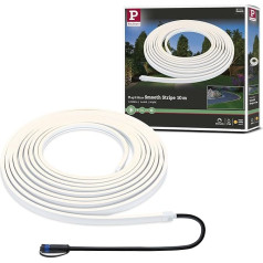 Paulmann 94681 Plug & Shine LED āra gaismas josla gluda IP68 1 m, ieskaitot 1 x 11 W dimmable White Plastic 3000 K