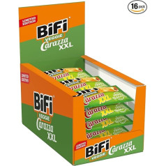 BiFi Veggie Carazza XXL, sātīga veģetāra picas uzkoda, kad esat ceļā, 16 gab. (16 x 70 g)