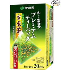 Itoen Premium tējas maisiņš Genmai Tea 1.8g - 20 Peace - Zaļā tēja - (Iepakojuma tips)