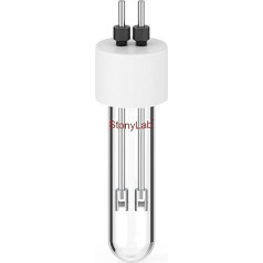 stonylab Basic standarta standarta noslēgtā caurulīte ar elektrolītu, augstas kvalitātes borosilikāta stikls kontrolētām ķīmiskām reakcijām un organiskai sintēzei, 5 ml ietilpība