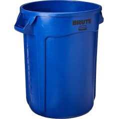 Rubbermaid FG263200BLUE-001 Brute konteiners ar ventilācijas kanāliem, 121,1 l, zils