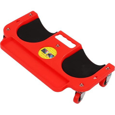 Rollable Knee Pad, Integrated Tool Tray, Multifunctional Professional Rolling Knee Cart with 5 Castors for Floor Painting and Repair