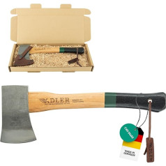 ADLER Yankee cirvis 650 g Koka rokturis 38 cm Zaļš/melns