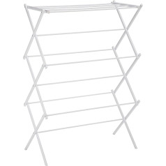 Amazon Basics Salokāms apģērbu žāvēšanas statīvs