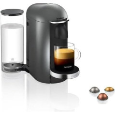 Krups Nespresso Vertuo, titāna krāsā