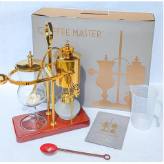 Coffee Master Royal Vienna Balance kafijas automāts/kafijas automāts (zelta krāsā)