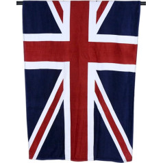 Liels britu pludmales dvielis, mīksts mikrošķiedras Union Jack raksts Vannas dvieļi Brīvdienu spa dvieļi Ātri sauss pirts dvieļi Ļoti absorbējoši peldbaseins Viegls ceļojumu segas spilvena dvielis