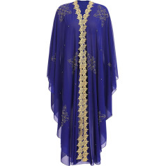 IWEMEK Sievietes Atvērt priekšā vaļēju Fit Batwing Sleeve garām piedurknēm Abaya Dubaija Kaftan turku musulmaņu Hijab Chiffon Hooded Āfrikas vakara kleita karstā urbšanas Maxi Kimono