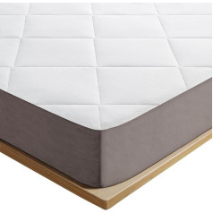 Bedstory Matrača virskārta 140 x 200 cm, 12 cm H3 & H4 Cold Schuam Topper, ērts matrača virskārta Box Spring gultai un neērtām gultām Dīvānu gulta - Oeko-Tex sertificēts - abās pusēs guļamvieta