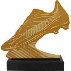 MLV-SOC1 futbola statuete / 24,5 cm / zelts