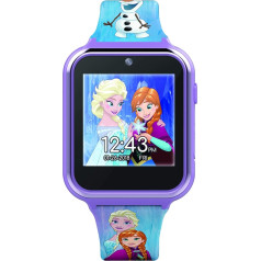Disney FZN4151 Unisex bērnu digitālais pulkstenis ar silikona siksniņu, zils/violets, siksniņa
