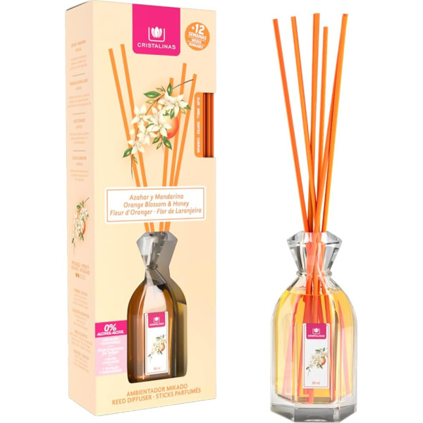 hugworld International Distribution. 10010900 - Hog gaisa atsvaidzinātājs Orange Blossom 90 ml Mikado Cristali.