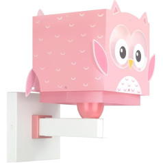 Dalber Bērnu sienas gaisma Little Pink Owl