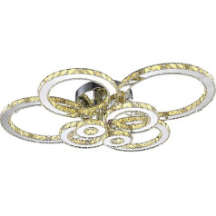 LED kristāla griestu gaisma 8 apaļi gredzeni kristāla griestu gaisma K9 kristāla apaļa LED griestu lustra Flush Mount griestu gaisma viesnīcai restorānam guļamistabai dzīvojamā istaba foajē priekšnamam