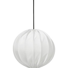 PR Home of Scandinavia Alva Etamine Outdoor Pendant Light Cream White 40 cm