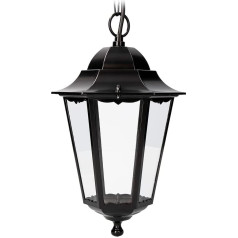 Edp 73431 Marseļas laternas jumts 41 x 23 cm alumīnija melns
