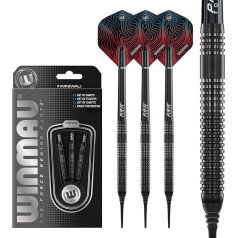 WINMAU šautriņu komplekts Solaris Pro 19g Barrel / 21g Full Weight Professional Soft Tungsten Tip šautriņu komplekts un vārpstas