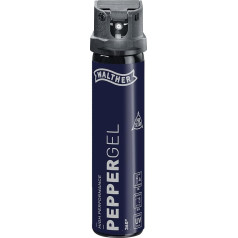 Walther Peppergel Pepper Spray 360° vārstu tehnoloģija 5m diapazons UV krāsviela