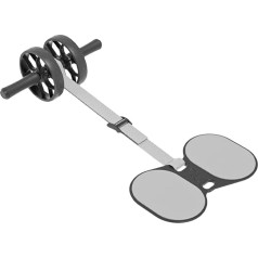 Vēdera rullītis, Core Strength Training Roller, Resistance Band Abs Roller, Multifunctional Ab Workout Roller, Abs Workout Roller vīriešiem, Treniņu rullītis, Treniņu rullītis sievietēm, Core Training Abs Roller,
