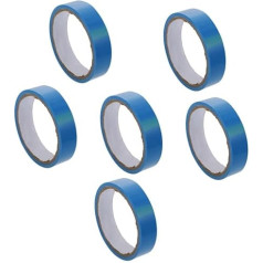 Healvian Pack of 6 Bicycle Tape Bicycle Tyre Protector Tube Protector Bicycle Tyre Liner High Pressure Rim Tape for Bicycles Seal Edge Scattered Beads Tyre Pads