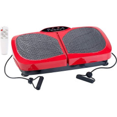 Newgen Medicals Vibration Plate Sport: (Vibroplates, sporta aprīkojums, vibroplates, dāvanu idejas): fitnesa vibroplates ar svārstībām un 2 paplašinātājiem, līdz 100 kg (Vibroplates, sporta aprīkojums, vibroplates, dāvanu idejas)