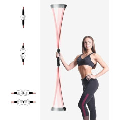 Fitnesa šūpoļu bārs Pilates jogas bārs Tremor bārs Vibrējošais fitnesa bārs Fitnesa elastīgais bārs Fitnesa elastīgais bārs Veidošanas treniņu bārs Svara zuduma vingrinājums Tauku dedzināšanas treniņš Tremor stick pilnam ķermenim