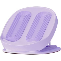 Teļš Stretcher slīpuma dēlis 15 līmeņi Regulējams plastmasas slīps kuģa potītes pēdu slīpuma dēlis Neslīdoša pēdu slīpuma stiepšanas dēlis ribām, papēdim, hamstringam