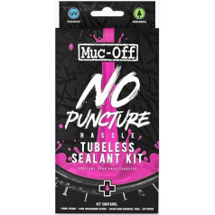 Muc-Off 827 Puncture Hassle 140ml komplekts, rozā krāsā