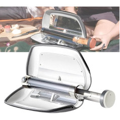 Saules krāsns Saules krāsns Pārnēsājama saules krāsns Compact Camping Cookware Camping Stove Sun Oven for Backpacking (ietilpība: 400ml)