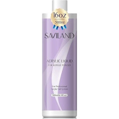 Saviland 500 ml akrila šķidrums nagiem: Akrila šķidrums EMA formula Akrila šķidrums nagiem Akrila pulverveida nagi Nagu pagarināšana un griešana Akrila nagu komplekts Akrila krāsas Akrila želeja nagiem Akrila želeja nagiem.