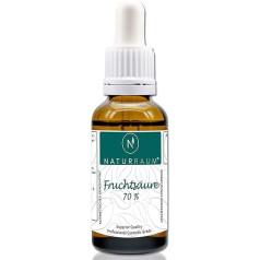 AHA Glikolskābes pīlings I Augļu skrubis ar 5-70% I pH 0,1 I 30 ml I Profesionāls ķīmiskais sejas skrubis pret grumbiņām un pinnēm I Alfa hidroksi skābe.
