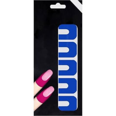 20 loksnes nagu mākslas aizsargi Nail Polish Peel Off uzlīmes Nail Polish Protector salonam