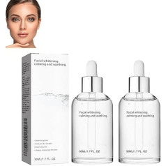 Sunnylas Niacinamide plankumu noņemšanas serums, niacinamīda plankumu noņemšanas serums, mitrinošs un mitrinošs sejas krēms, sejas balinošs, nomierinošs un izlīdzinošs sejas krēms (2 gabali)