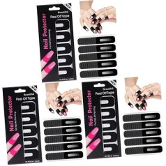 Mikinona 300 lapas Nail Art Anti Spill Uzlīmes Nagu aizsardzība nagu krāsošanai Nagu manikīra piederumi Nagu aizsardzība pirkstu nagiem Nagu lakas piederumi Nagu DIY nagu želejas uzlīmes
