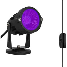 KOROBIE LED UV UV melnā gaisma UV sveķu cietināšanas gaisma SLA/DLP/LCD 3D printerim, nostiprina gaismjutīgu sveķus, 405 nm UV LED gaisma ar kontaktdakšu, DIY cietināšana sveķu cietināšanai