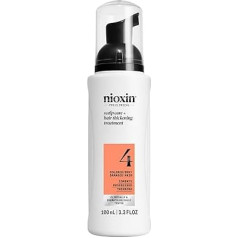 Nioxin System 4 galvas ādas un matu sabiezēšanas līdzeklis - serums bojātiem un novājinātiem matiem - niacīnamīds un biotīns (100 ml)